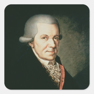 Johann Michael Haydn , Bruder des Komponisten Quadratischer Aufkleber
