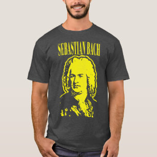 Johann Sebastian Bach Classic Grunge Style T-Shirt
