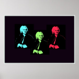 Johann Sebastian Bach-Collage Poster