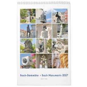 Johann-Sebastian-Bach-Denkmal 2027, Ein Komponist Kalender