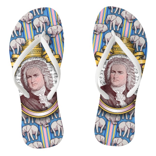 Johann Sebastian BACH Flip Flops (Fußbett)