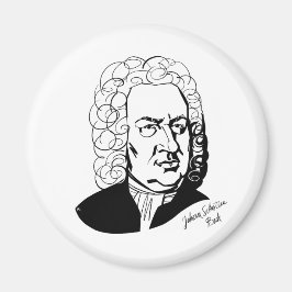 Johann Sebastian Bach Magnet