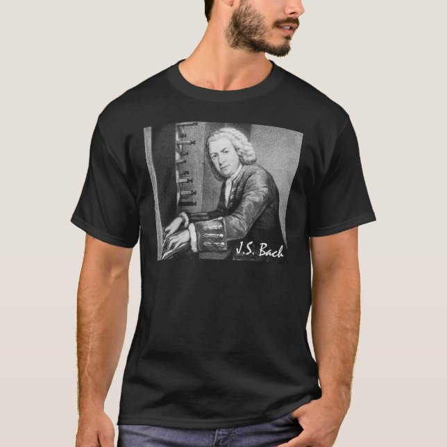 Johann Sebastian Bach-Material T-Shirt (Vorderseite)