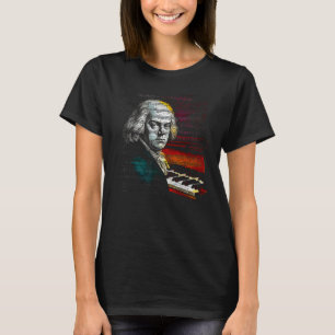 Johann Sebastian Bach Musik Pianist T-Shirt