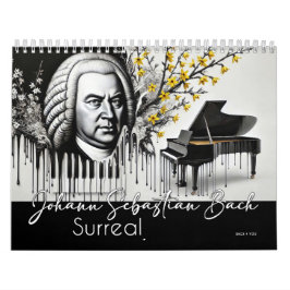 Johann Sebastian Bach Portraits: Surreal Kalender