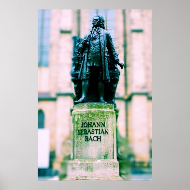 Johann Sebastian Bach Poster (Vorne)