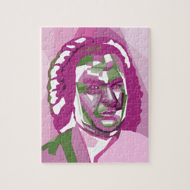 Johann Sebastian Bach Puzzle (Vertikal)