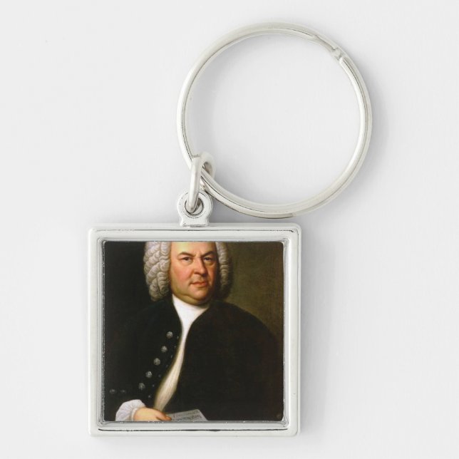 Johann Sebastian Bach Schlüsselanhänger (Vorne)
