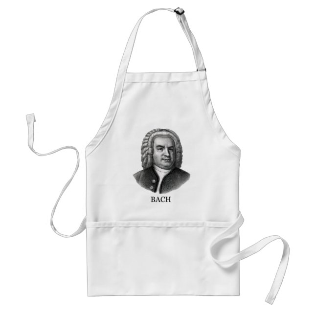 Johann Sebastian Bach, Schwarzes Schürze (Vorne)
