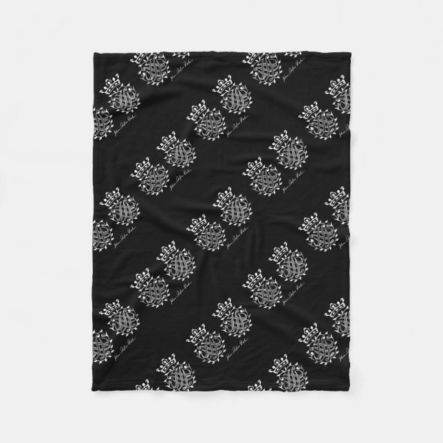 Johann Sebastian Bach Siegel Fleecedecke (Vorderseite)