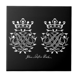 Johann Sebastian Bach Siegel Fliese