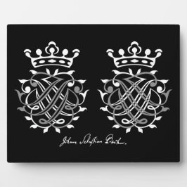 Johann Sebastian Bach Siegel Fotoplatte