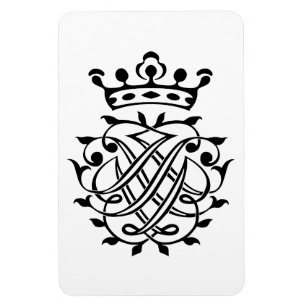 Johann Sebastian Bach Siegel Wappen Monogram Insig Magnet