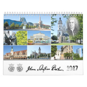 Johann-Sebastian-Bach-Städte & -Orte, Kalender