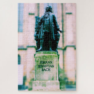 Johann Sebastian Bach-Statue - 20x30 - 1014 PC Puzzle