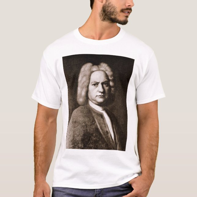 Johann Sebastian Bach T-Shirt (Vorderseite)