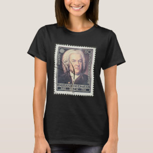 Johann Sebastian Bach Vintage postalische Briefmar T-Shirt