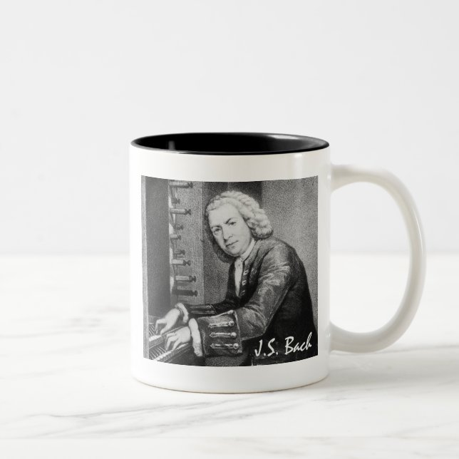 Johann- Sebastian BachTasse Zweifarbige Tasse (Rechts)