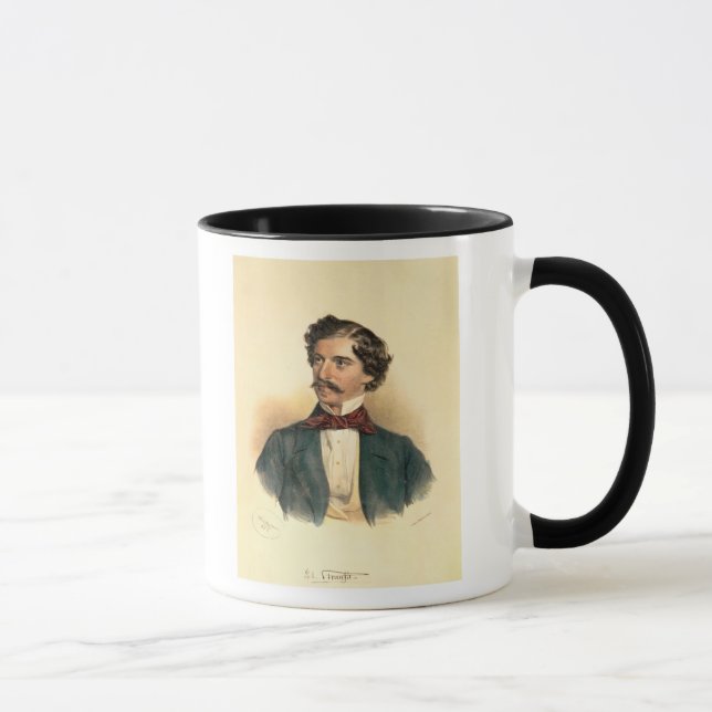 Johann Strauss das Älteste Tasse (Rechts)