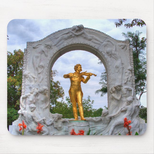 Johann Strauß II Mousepad (Vorne)