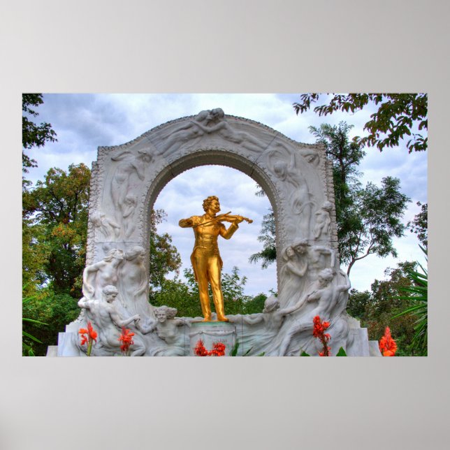 Johann Strauss II Poster (Vorne)