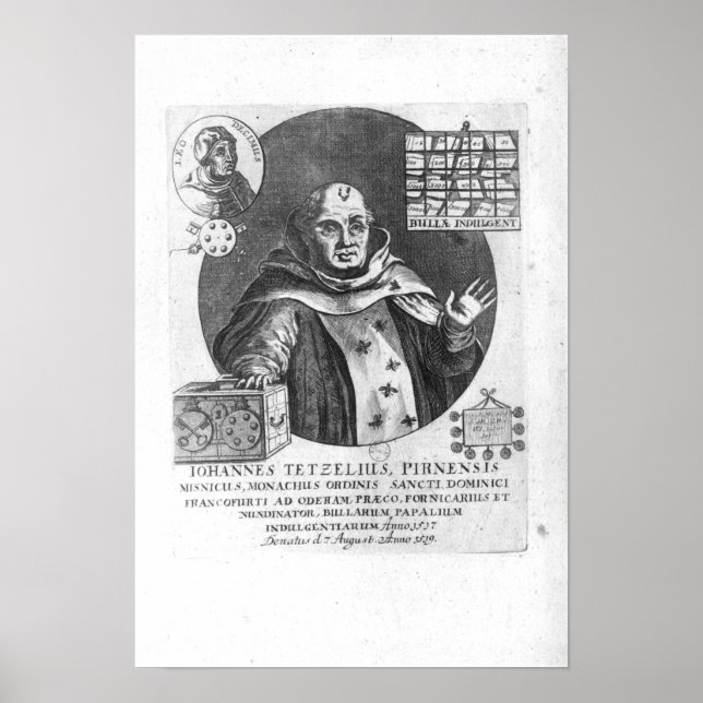 Johann Tetzel Poster (Vorne)