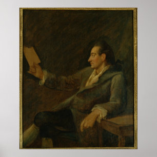 Johann Wolfgang von Goethe, 1775 Poster