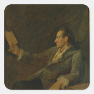 Johann Wolfgang von Goethe, 1775 Quadratischer Aufkleber