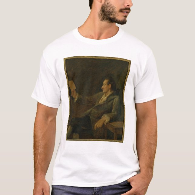 Johann Wolfgang von Goethe, 1775 T-Shirt (Vorderseite)