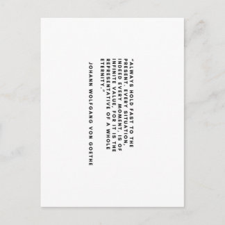 Johann Wolfgang Von Goethe Postcard Postkarte