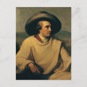 Johann Wolfgang von Goethe Postkarte