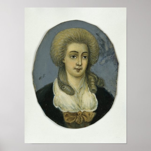 Johanna Elisabeth Mencken Poster (Vorne)