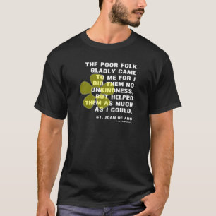 Johanna von Orléans half armen Leuten T-Shirt