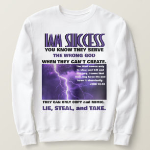 JOHANNES 10:10 SWEATSHIRT