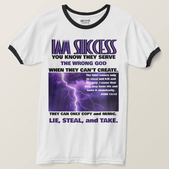 JOHANNES 10:10 T-Shirt (Design vorne)