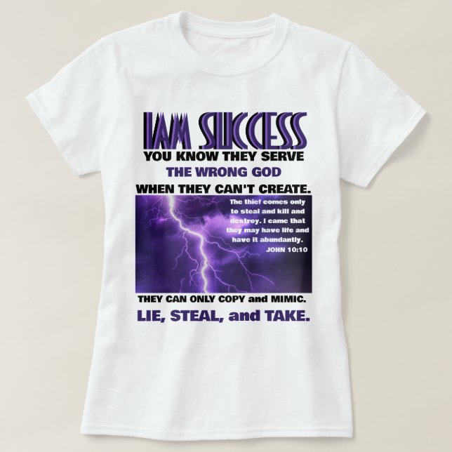 JOHANNES 10:10 T-Shirt (Design vorne)