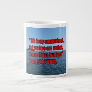 Johannes 15:12 WEBU Tasse