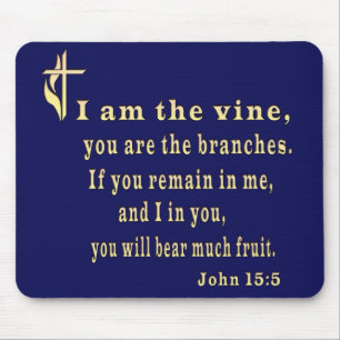 Johannes 15:5 mousepad