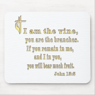 Johannes 15:5 mousepad