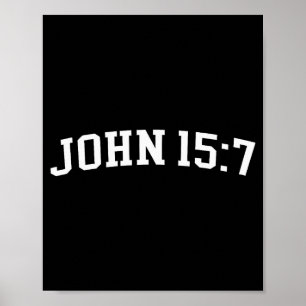Johannes 15 7  poster