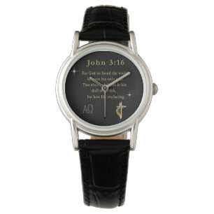 Johannes 3:16 armbanduhr