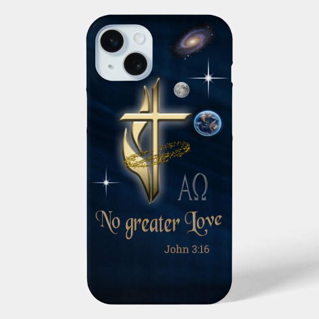 Johannes 3:16 Case-Mate iPhone hülle (Rückseite)