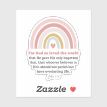 Johannes 3:16 Denn so liebte Gott die Welt