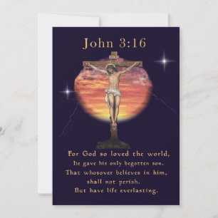 Johannes 3:16 einladung