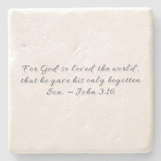 Johannes 3,16, Geschenk Untersetzer