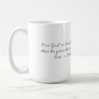 Johannes 3,16, Geschenktasse Kaffeetasse