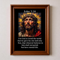Johannes 3,16 Kreuzigung Passion Christus Dornenkr