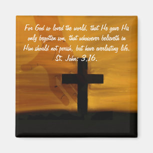 Johannes 3,16. Magnet