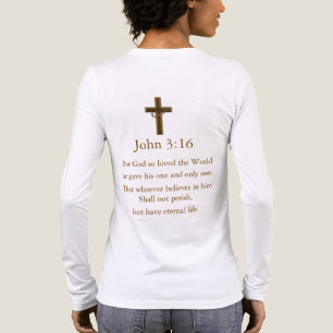 Johannes 3:16 Tri-Blend shirt