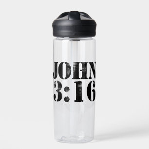 Johannes 3:16 trinkflasche